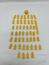 (50) Yellow Player Risk 2008 Player Pieces - £7.88 GBP