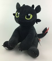 How to Train Your Dragon Toothless Black Dragon Plush Stuffed Toy Build a Bear - £23.71 GBP
