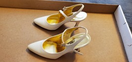 WOMENS VINTAGE IVORY ALLURE SHOES - SIZE 8.5M -  MADE IN SPAIN - $50.00