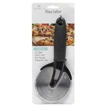 Household Trends 3.5&quot; Pizza Cutter w/safety Cover and Non-slip grip - £3.18 GBP