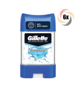 6x Sticks Gillette Cool Wave Antiperspirant Gel Deodorant | 70ml 48 Prot... - $706.33 MXN