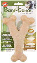 Spot Bambone Large Wish Bone Chicken Dog Treat - Durable, Sustainable Chew Toy - £6.17 GBP+