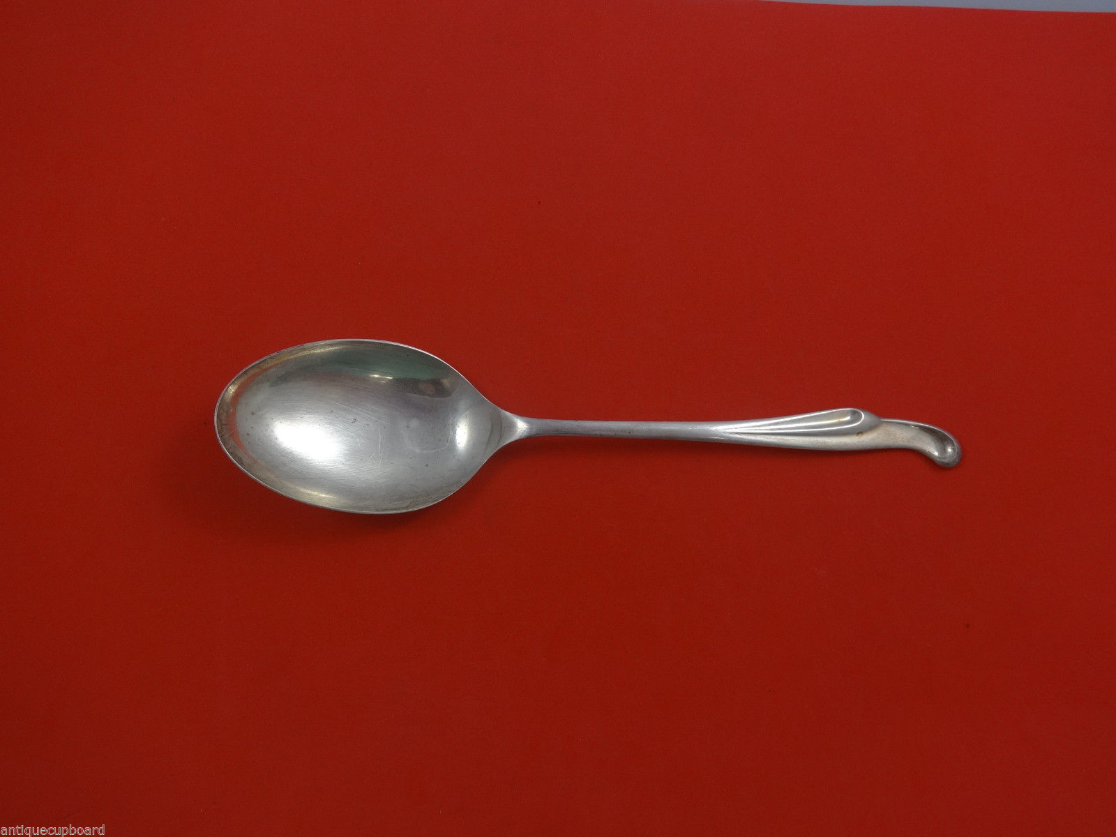 Silver Surf by Stieff Sterling Silver Serving Spoon 8 3/4" - £86.06 GBP