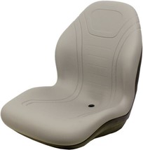 John Deere Skid Steer Gray Bucket Seat Fits 240 250 315 328D 332 ETC - £117.98 GBP