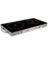 MegaChef Ceramic Infrared Double Electric Cooktop - $143.29 CAD