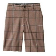 Boys Shorts Zeroxposur Skate Brown UV 50 Adjustable Waist Magnum Performance- 14 - $11.88