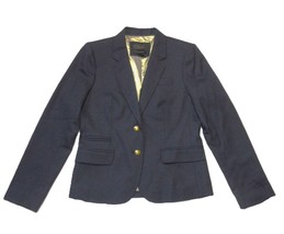 NWT J.Crew Schoolboy Blazer in Navy Blue Stretch Wool Jacket 10 $198 - £56.19 GBP