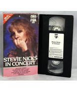 Stevie Nicks In Concert VHS 1984 CBS Music Video - £7.56 GBP