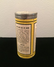 Vintage Buckeye (elastic patch) Dozit tin packaging image 2
