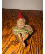1990 Tom Clark Signed BUZZ Gnome Figurine 2 1/2&quot; Tall - $13.60 CAD