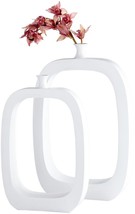 Vase Cyan Design Beyond The Pale Large White Resin - £557.44 GBP