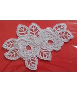 Application Doilies Embroidered Tulle Lace CM 12,5 SWEET TRIMS 14200 - $3.85 CAD