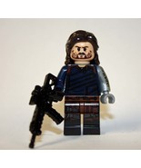 Minifigure Winter Soldier Bucky Marvel Tv Show Bulk Block - $148.87 MXN