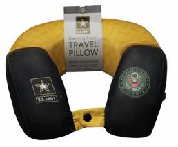 JWM Memory Foam Travel Neck Pillow - Army - £23.49 GBP