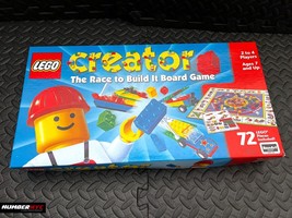 Vintage 1999 Lego Creator The Race to Build It Board Game -Complete in Box 03093 - £39.13 GBP