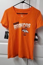 NFL Team Apparel Denver Broncos Women&#39;s T-shirt Size: XS Football The Nike Tee - £14.32 GBP