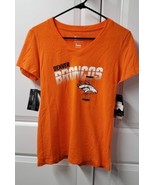 NFL Team Apparel Denver Broncos Women&#39;s T-shirt Size: XS Football The Ni... - £14.00 GBP