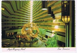 California Postcard Hyatt Regency Hotel Atrium Living Trees Eclipse - £2.35 GBP