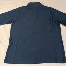 Columbia AM6558 Mens Blue Klamath Range II Half Zip Fleece Pullover Sweatshirt L image 11
