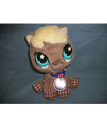 Littlest Pet Shop Hasbro LPS Plush Brown Horse / Pony with Tags 9&quot; - £7.37 GBP