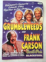 The Grumble Weeds And Frank Carson South Pier Blackpool Show Programme - $11.50