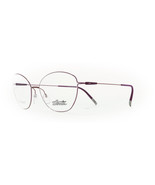 Silhouette Colorwave 4554 753640 Purple Titanium Eyeglasses 75 3640 52mm - $236.55