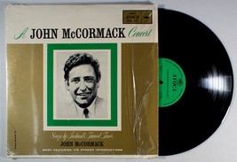 John McCormack - A Concert (1959) Vinyl LP • Irish Tenor + Spoken Intros - $15.11