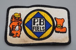 Vintage P+B Fuels Advertising Patch - £19.95 GBP