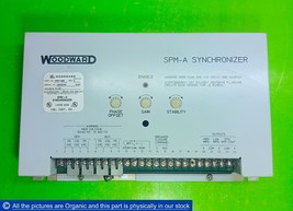 Woodward 9907-028 Rev. D Speed &amp; Phase Matching SPM-A Synchronizer Module - $13,977.77 MXN