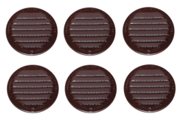 Maurice Franklin RLB-100 Insect-Proof Mini Louvers Brown Aluminum 1.5&#39;&#39; ... - $9.89