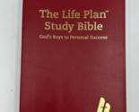 The Life Plan Study Bible Hagee Ministries NKJV Red Letter 2004 Like New - £42.65 GBP