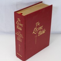 Living Bible Paraphrased Deluxe Edition Illustrated 1973  Tyndale Gilt Edges VG - $27.43