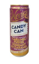 24 x Candy Can Wonka Edition Sparkling Caramel Fudge Sugar Free Drink 33... - £66.51 GBP