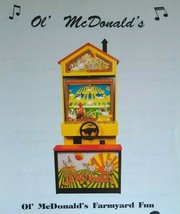 Ol McDonalds Arcade Flyer Original Vintage Sound Leisure UK Promo 8.25&quot; ... - £21.46 GBP