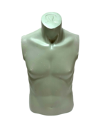 Lululemon Male Torso Fiberglass Mannequin Headless Half Body - £76.11 GBP