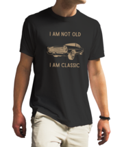 im-not-old unisex black t-shirt - $22.99+