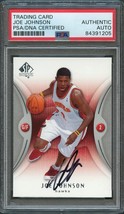 2006-07 SP Authentic #1 Joe Johnson Signed Card AUTO PSA Slabbed Hawks - £47.18 GBP