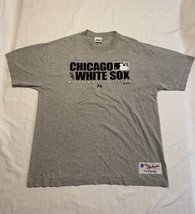Majestic Chicago White Sox MLB Authentic Collection Gray Shirt Mens Large 2008 - £9.11 GBP