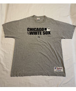 Majestic Chicago White Sox MLB Authentic Collection Gray Shirt Mens Larg... - £9.16 GBP