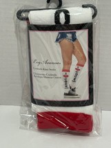 Leg Avenue I Love Cocktails Knee High Novelty Socks Brand New! - £6.83 GBP