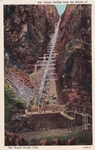 Incline Royal Gorge Colorado CO 1953 Estes Park Postcard B02 - £2.35 GBP