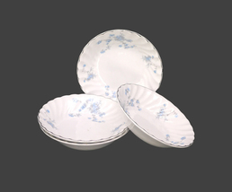 Four Johnson Brothers Cherise fruit nappies, dessert bowls made in England. - $69.43