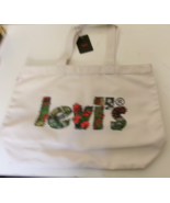 Levi&#39;s® beige Canvas Tote bag New With tags with Levi® tag Levi&#39;s Floral... - $472.67 MXN