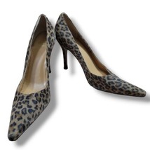 Stuart Weitzman Shoes Size 8.5 N Pump 4&quot;in Heels Leopard Print Pumps Hee... - $98.99