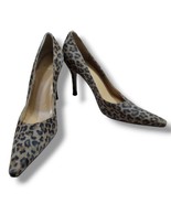 Stuart Weitzman Shoes Size 8.5 N Pump 4&quot;in Heels Leopard Print Pumps Hee... - £77.86 GBP