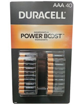 Duracell Power Boost Coppertop Alkaline AAA Batteries 40 ct MN24TB40 Exp... - $30.76