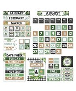Farmhouse Boho Classroom Calendar | Bulletin Board | Classroom Supplies - $409.87 MXN