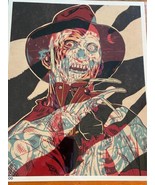 Freddy Krueger Nightmare on Elm Street Fan Art Print 8 x 10 Bam Horror 2... - $18.51