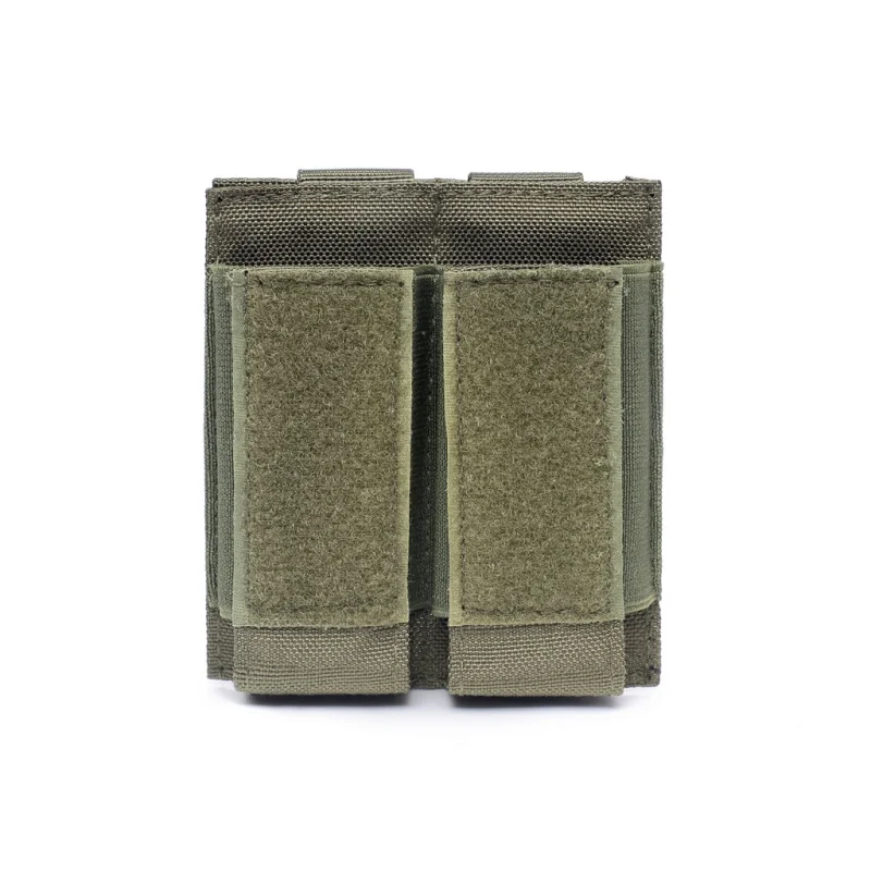  Pistol Magazine Pouch  Double Flashlight Sheath t Ammo Pouch Paintball Game bag - £79.41 GBP