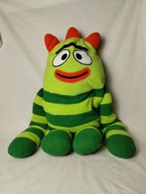 Yo Gabba Gabba Brobee Plush Toy Cuddle Pillow 26&quot; Stuffed Animal Doll Large - £11.86 GBP